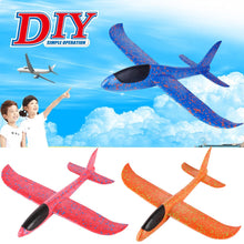 Load image into Gallery viewer, Hand throwing plane hand throwing gliding plane Foam Throwing Glider Airplane Inertia Aircraft Toy Hand Launch Airplane Model